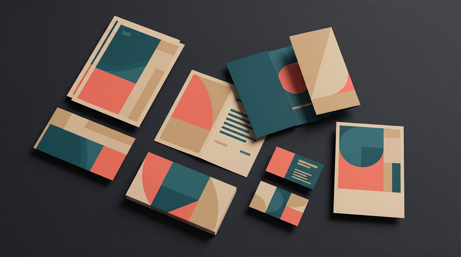 Print-Design Flatlay